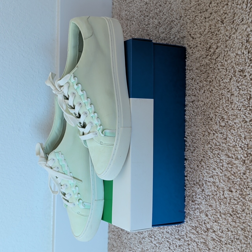 Tory Burch Lime Sneakers